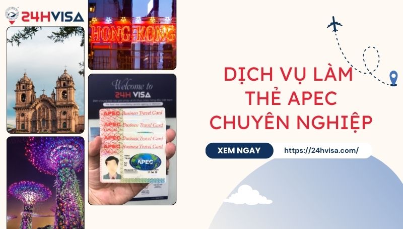 Dịch vụ làm thẻ APEC trọn gói tại TPHCM