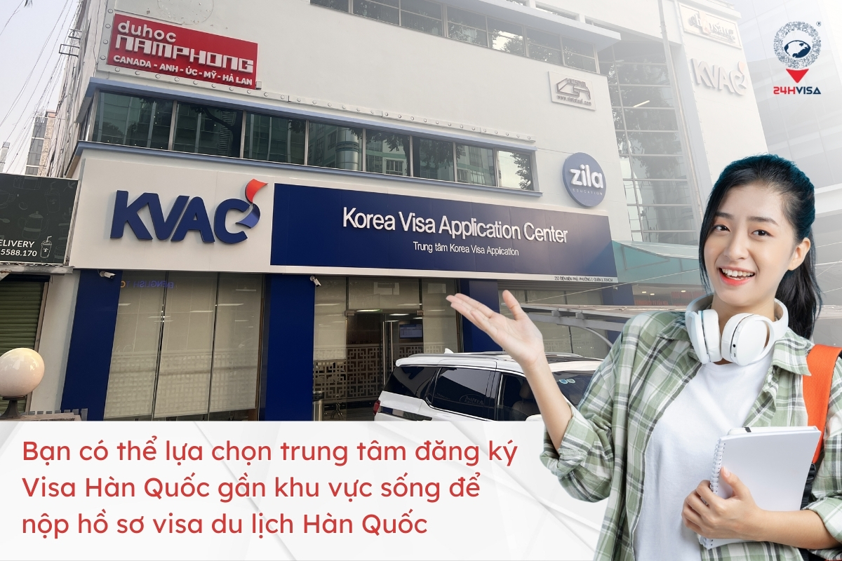 Nộp hồ sơ xin Visa Hàn Quốc