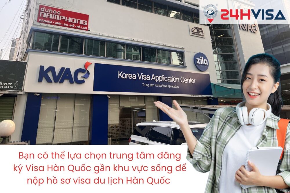 Nộp hồ sơ xin Visa Hàn Quốc