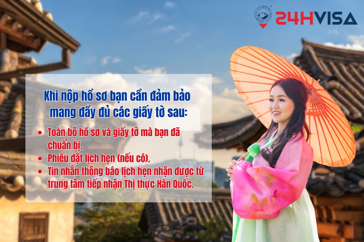 Nộp hồ sơ xin Visa