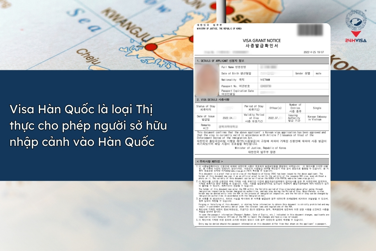 Visa Hàn Quốc 