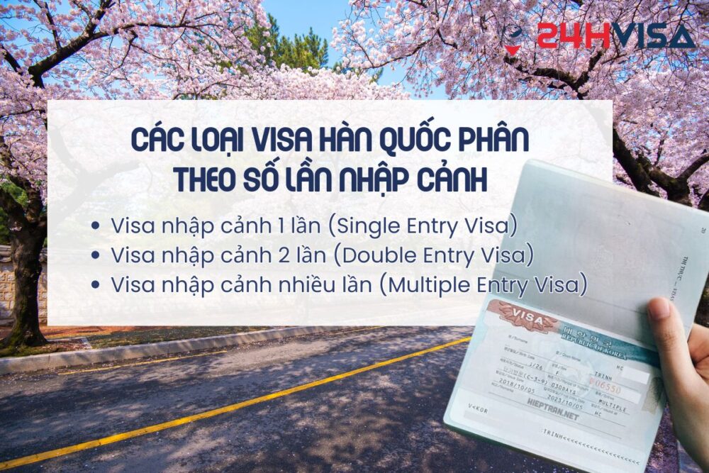 Tùy theo loại Visa nhập cảnh Hàn Quốc sẽ có thời hạn lưu trú tương ứng được quy định