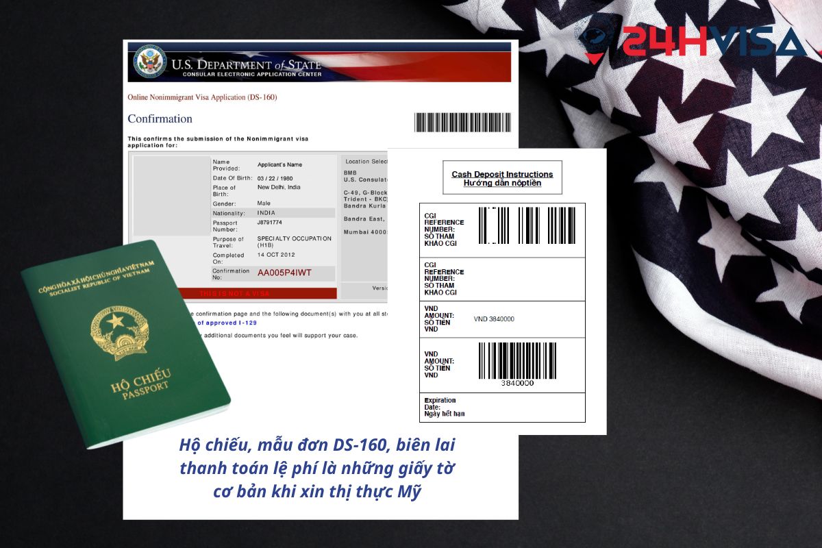 Bạn cần chuẩn bị các hồ sơ cần thiết để xin Visa Mỹ diện công tác/du lịch