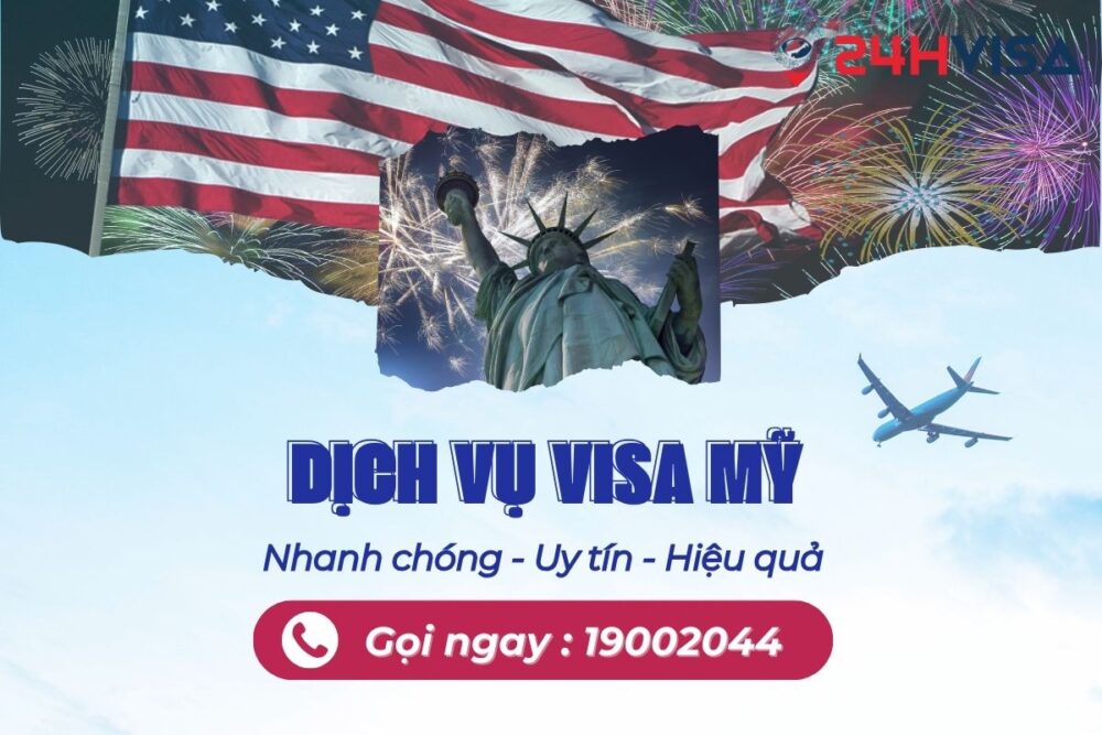 24H Visa là đơn vị cung cấp dịch vụ làm Visa đi Mỹ uy tín