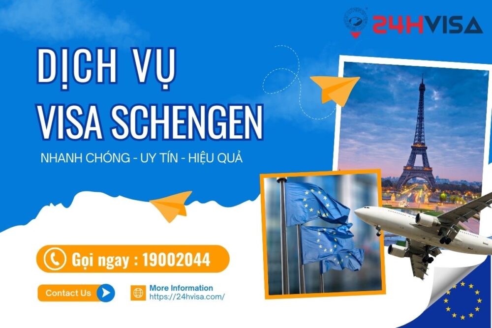 24H Visa là đơn vị cung cấp dịch vụ làm Visa Schengen uy tín chất lượng