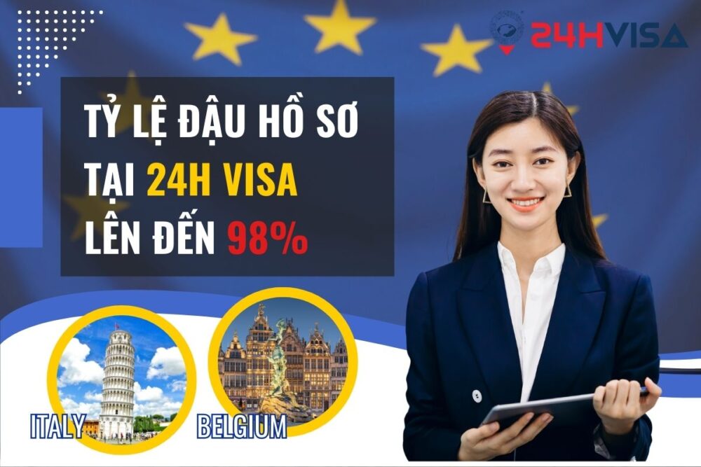 Tỷ lệ đậu hồ sơ cho 9 triệu khách hàng của 24H Visa lên đến 98%