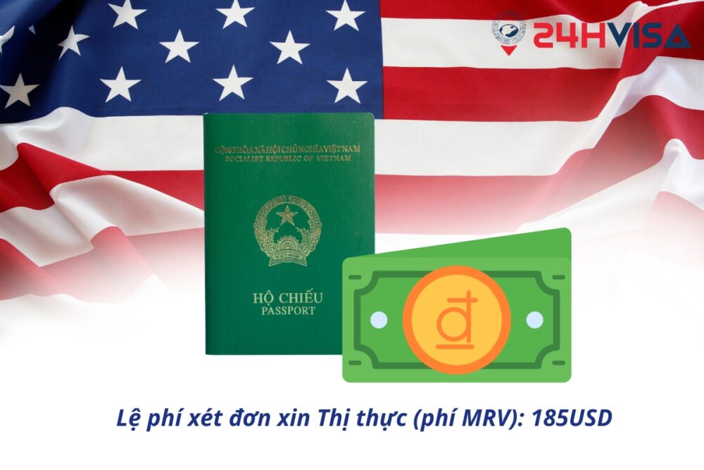 Chi phí cho thủ tục xin Visa Mỹ thăm thân