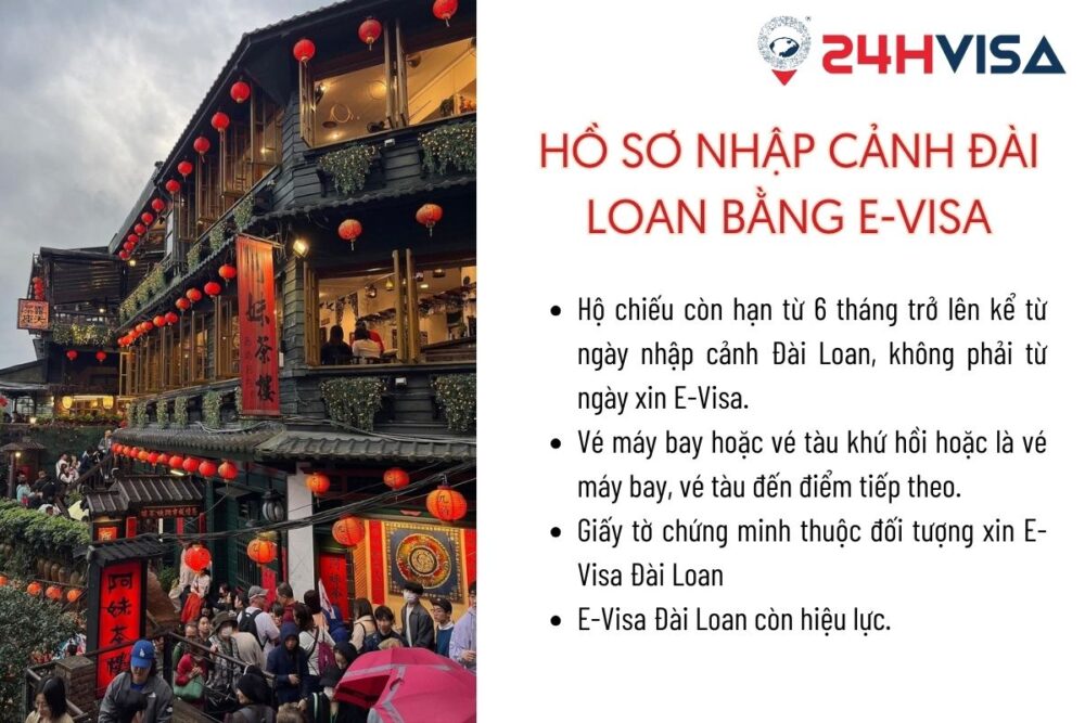 Hộ chiếu, vé máy bay là một trong những giấy tờ cần thiết khi nhập cảnh Đài Loan