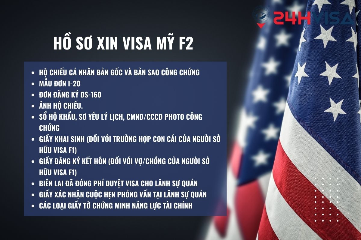 Hồ sơ xin Visa Mỹ F2 trong lúc phỏng vấn