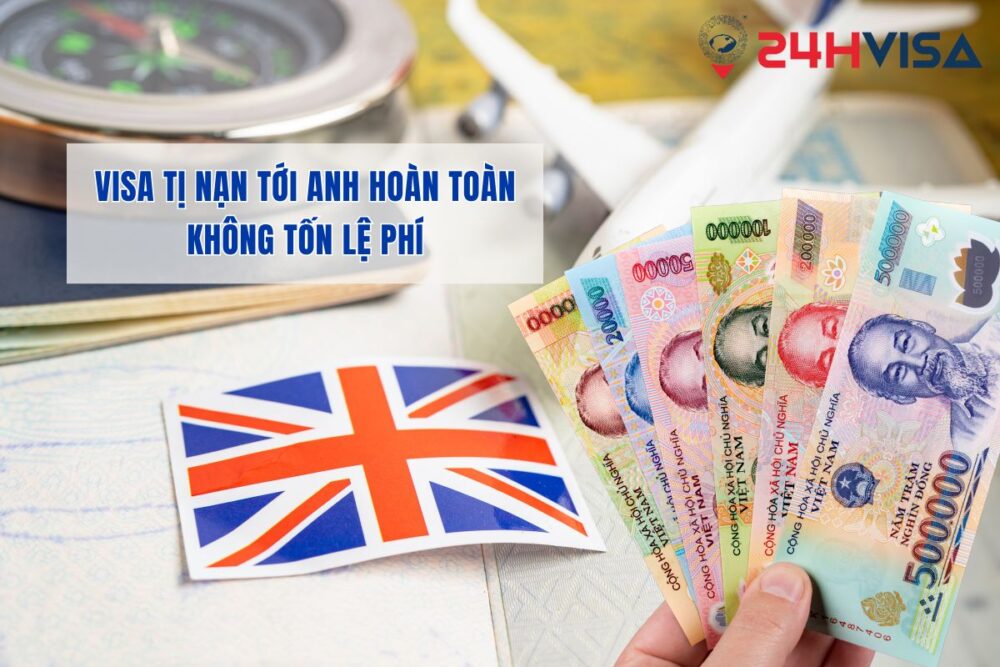 Visa tị nạn tới Anh hoàn toàn không tốn lệ phí