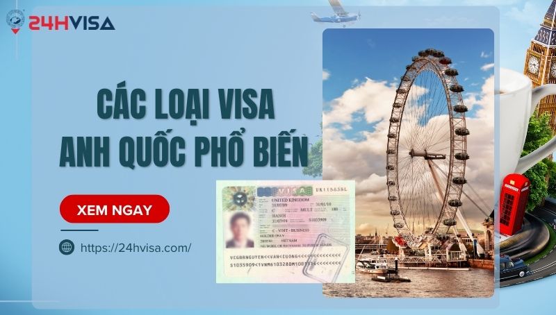 các loại visa anh quốc