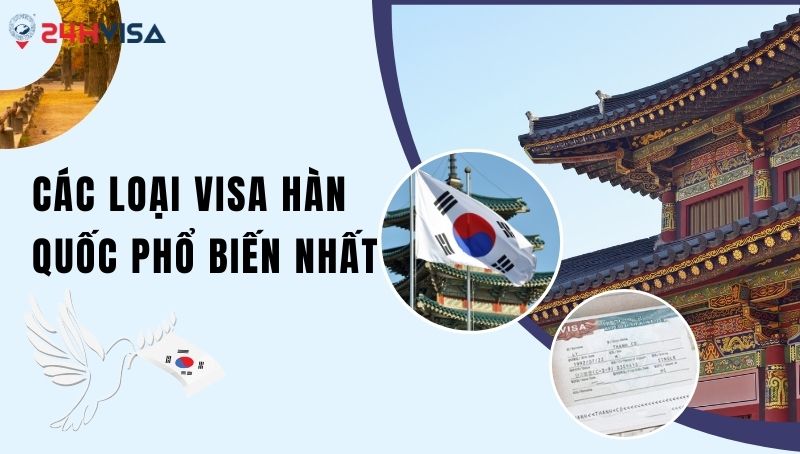 các loại visa hàn quốc