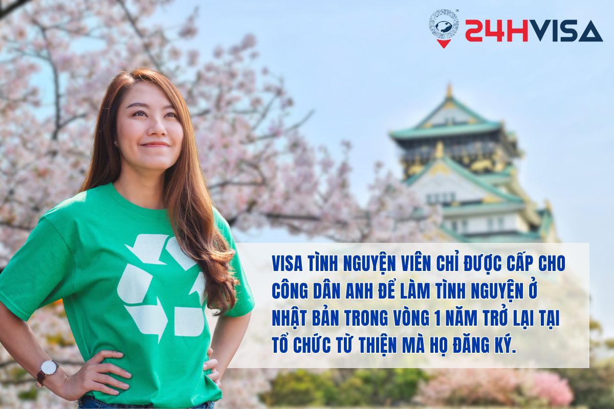 Visa tình nguyện viên Nhật