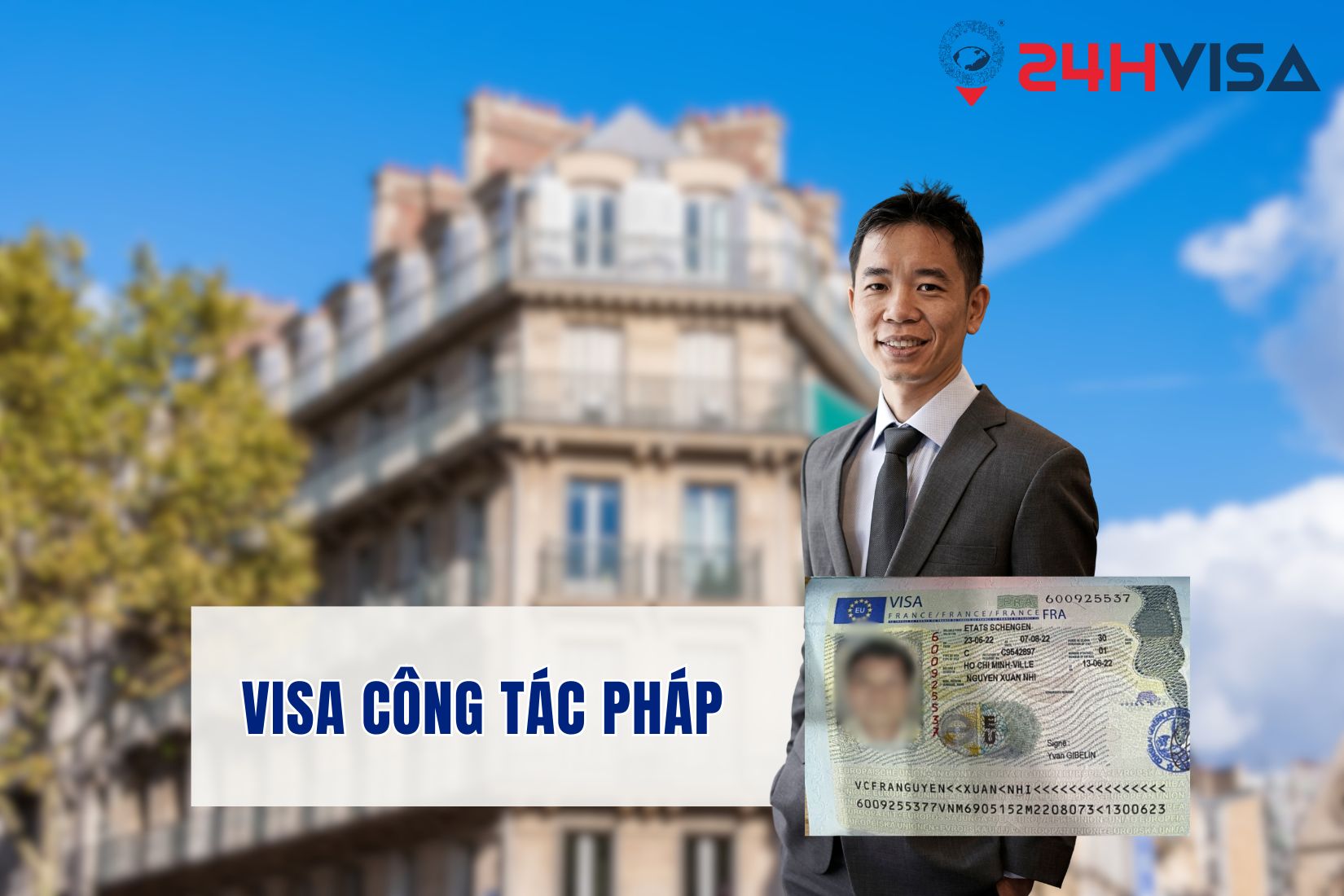 Visa công tác Pháp là loại Thị thực cấp cho đương đơn đến Pháp với mục đích công việc