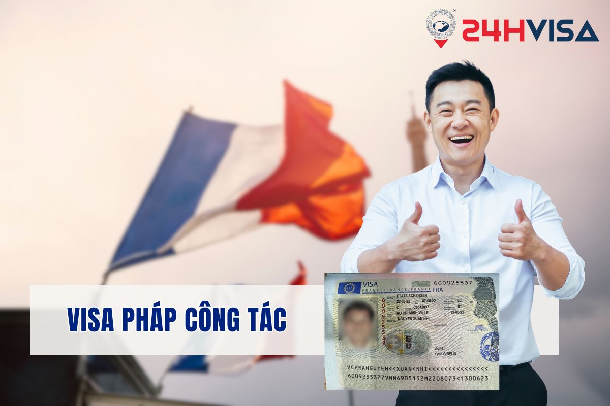 Visa Pháp công tác