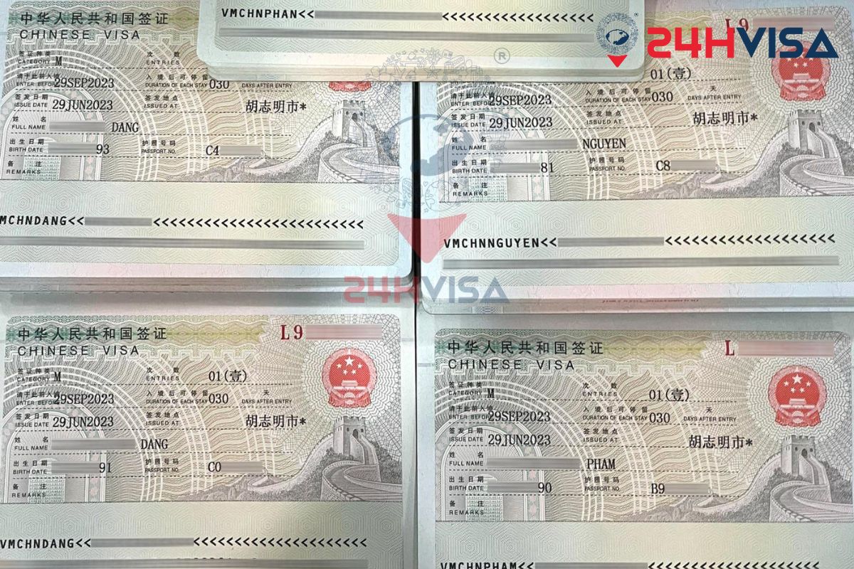 24H Visa được nhiều người chọn khi cần dịch vụ làm Visa Trung Quốc tại TPHCM uy tín