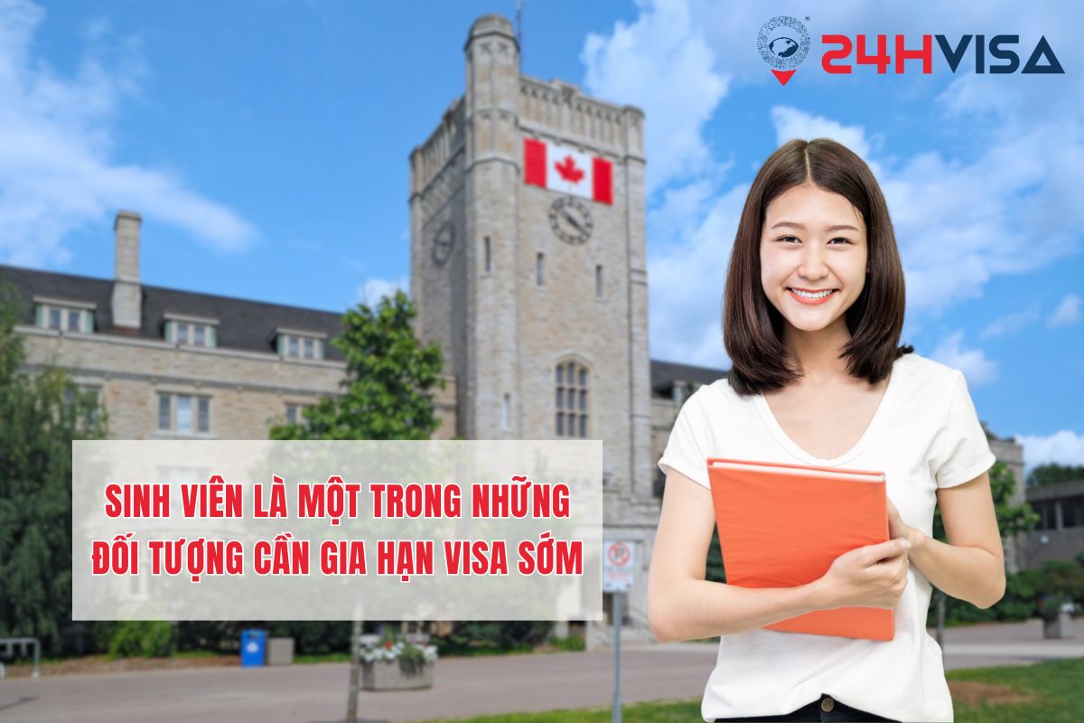 Sinh viên là một trong những đối tượng cần gia hạn Visa sớm