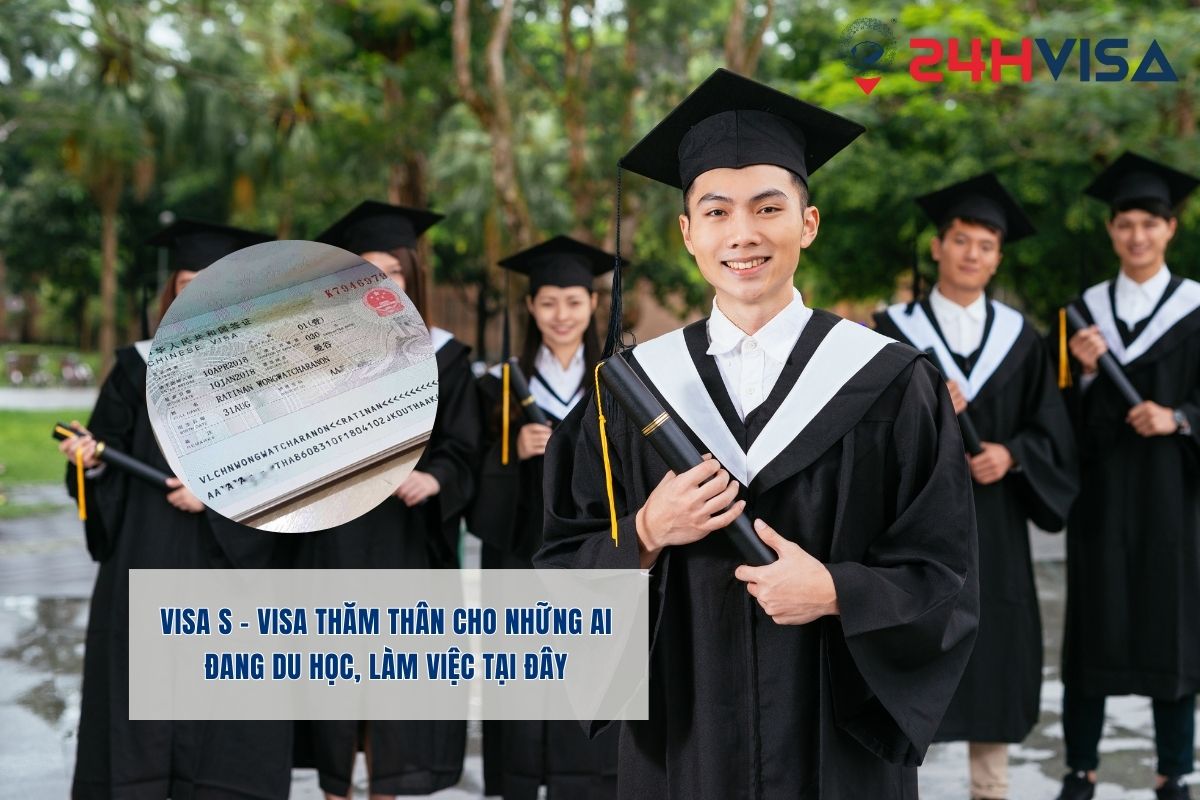 Visa S - Visa thăm thân cho những ai đang du học, làm việc tại đây