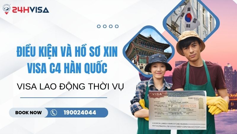 visa c4 hàn quốc