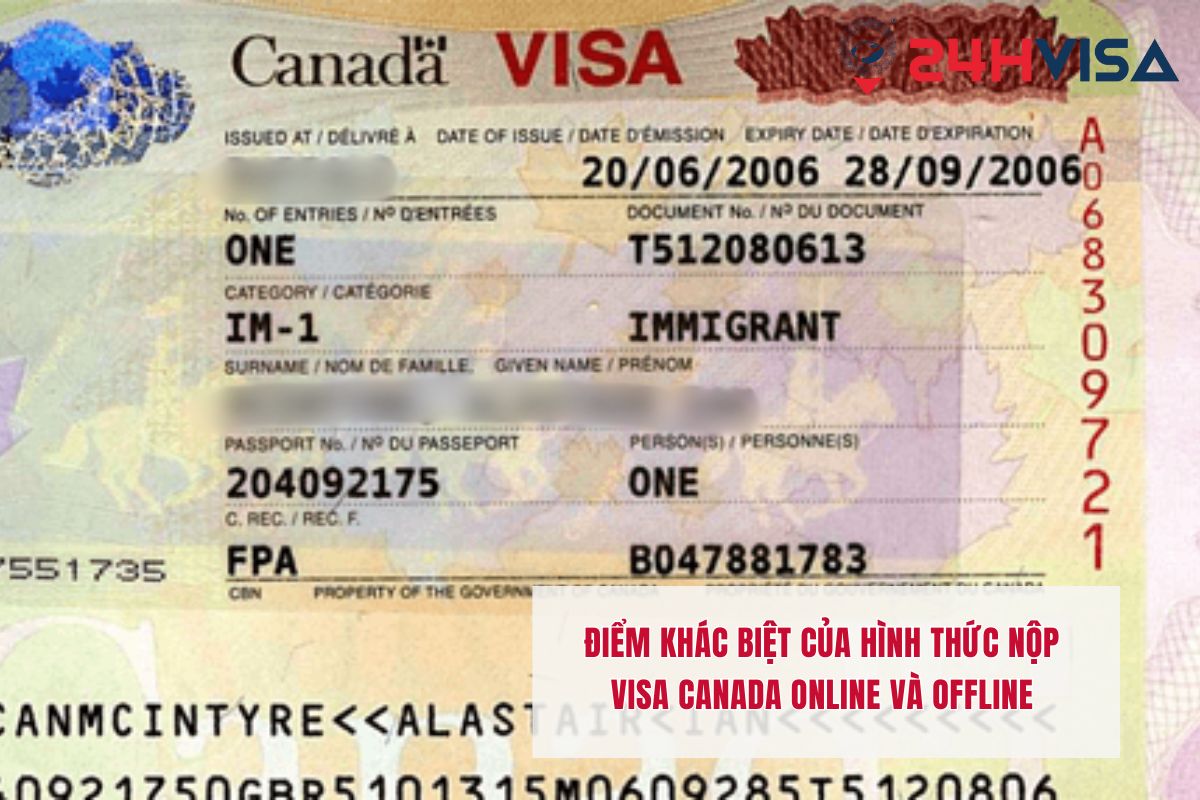 Khó khăn gặp phải khi xin Visa Canada Online