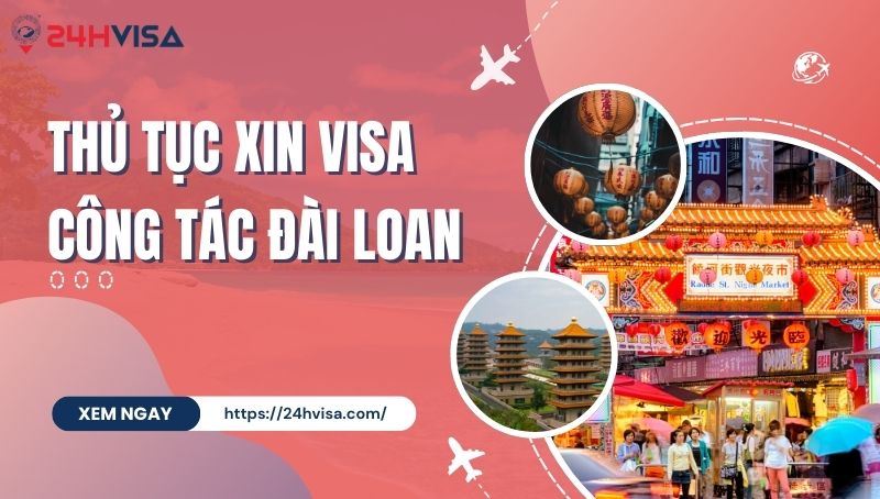 visa công tác đài loan