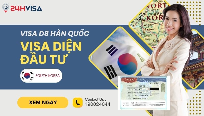 visa d8 hàn quốc