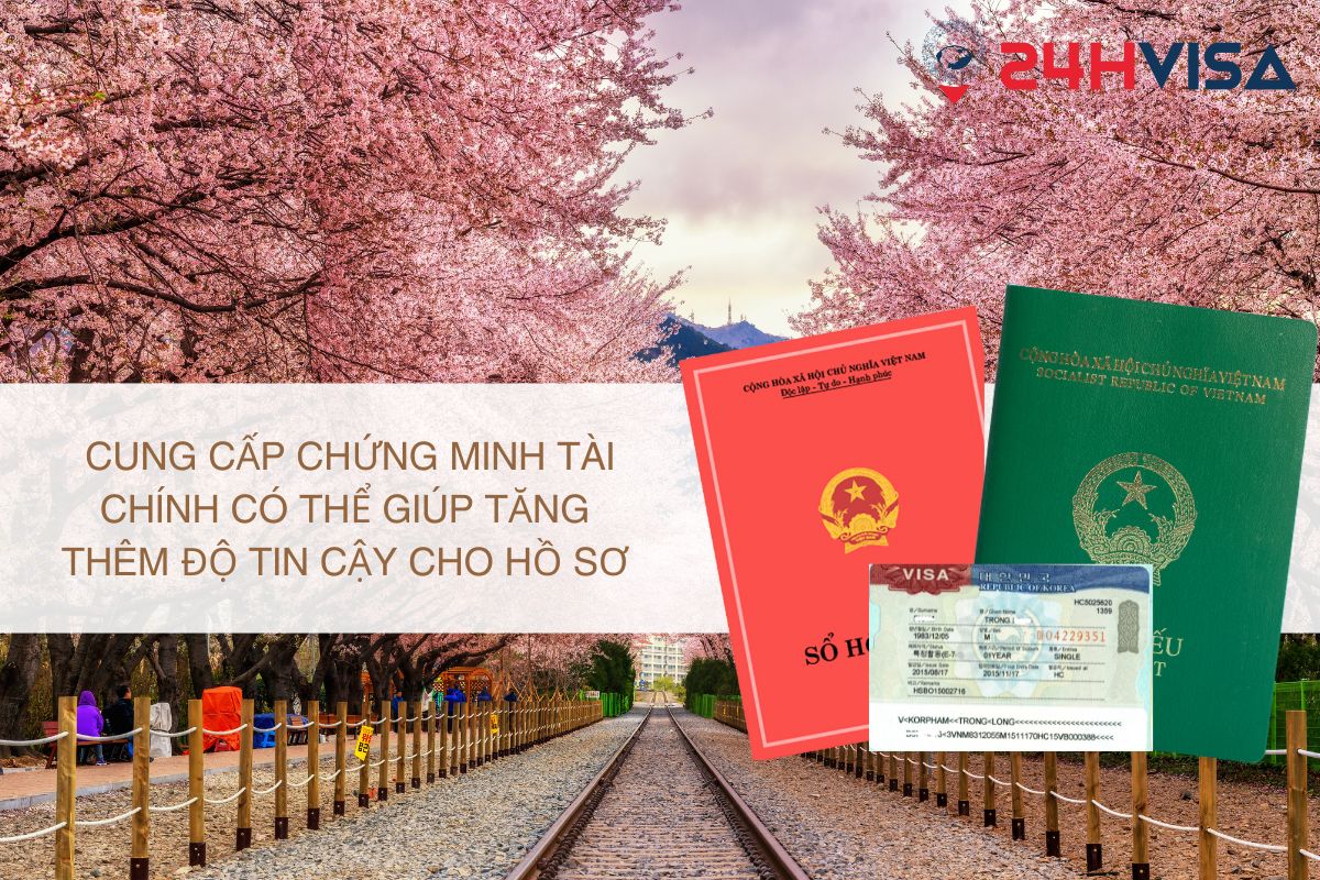 Cung cấp chứng minh tài chính có thể giúp tăng thêm độ tin cậy cho hồ sơ