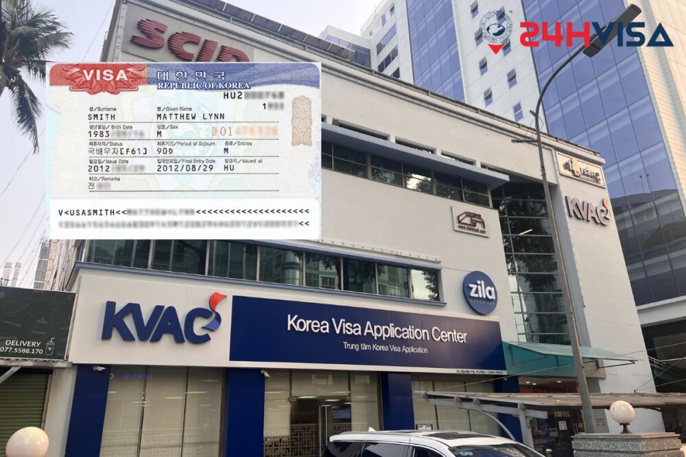 Bạn cần đến trực tiếp địa chỉ KVAC thích hợp để xin Visa đi Hàn Quốc cho bé