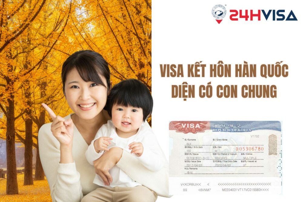 Visa kết hôn Hàn Quốc diện có con chung