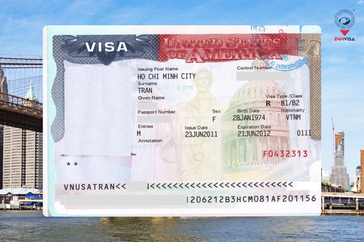 Visa Mỹ diện công tác/du lịch