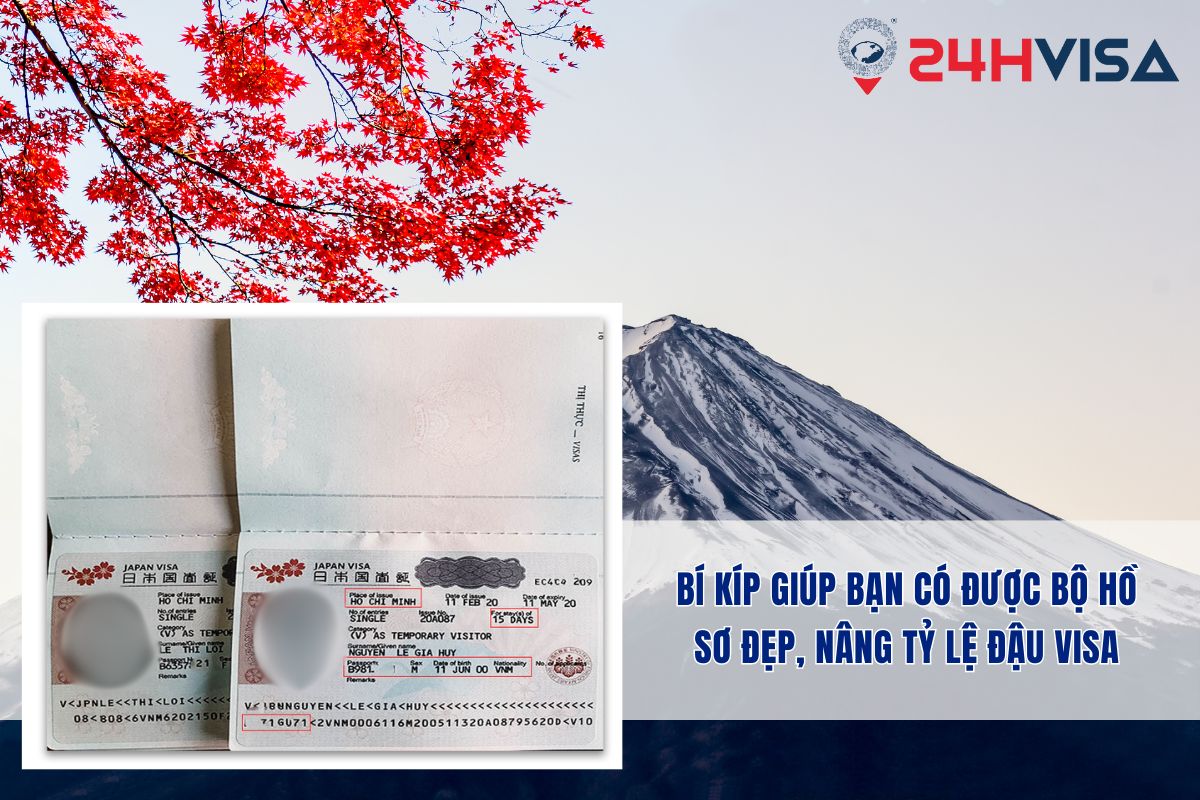 Bí kíp giúp bạn có được bộ hồ sơ đẹp, nâng tỷ lệ đậu Visa