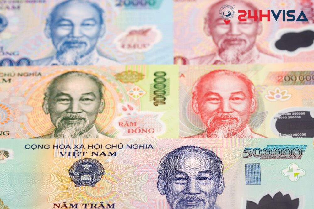 Lệ phí xin Visa Hàn Quốc phải được nộp bằng tiền VND