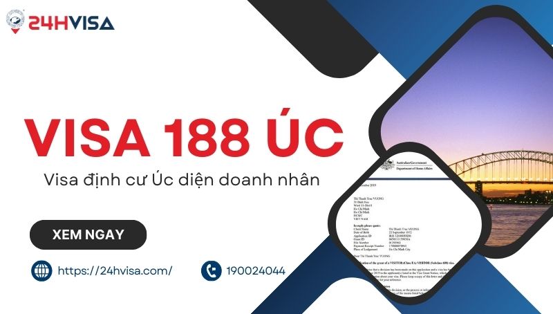 Thông tin chi tiết về Visa 188 - Visa định cư Úc diện doanh nhân