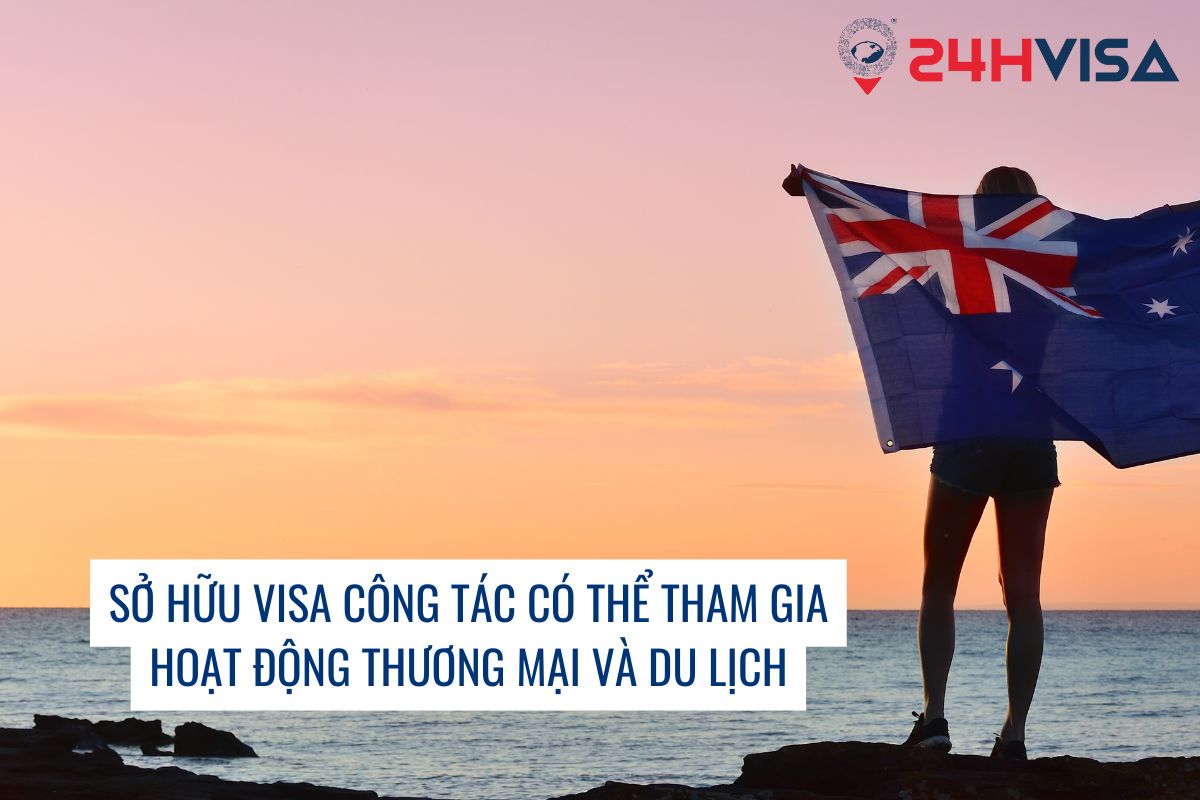 Sở hữu Visa công tác có thể tham gia hoạt động thương mại và du lịch