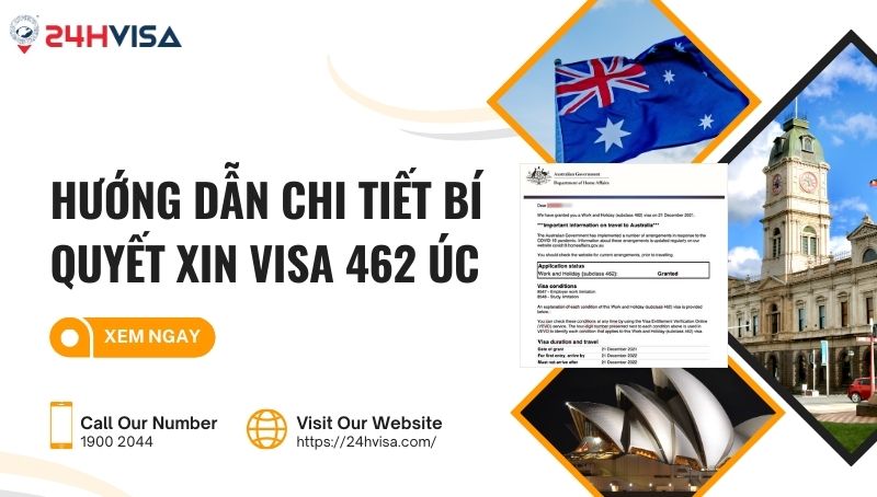 visa 462 úc