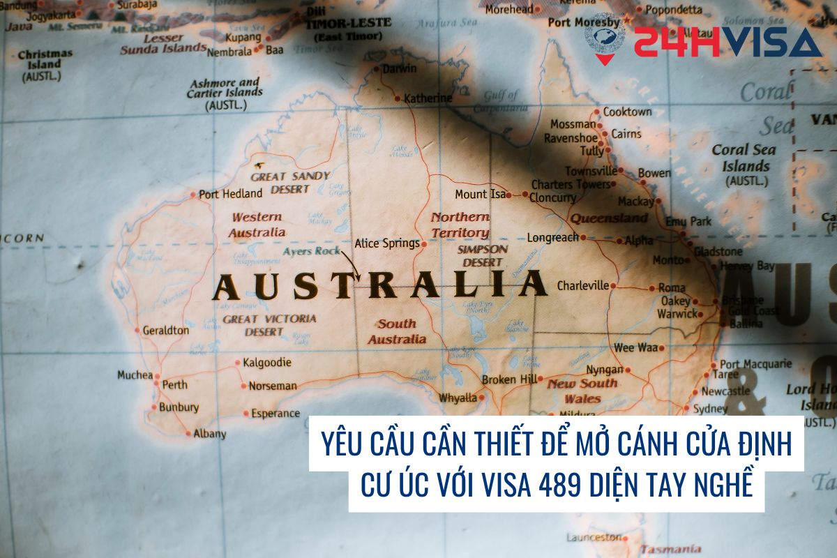 Những yêu cầu cần thiết để mở cánh cửa định cư Úc với Visa 489 diện tay nghề