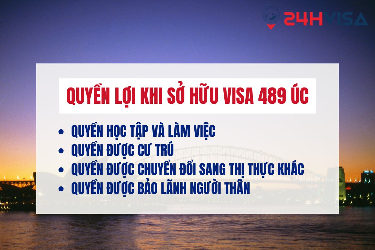 Nhận ngay nhiều đặc quyền khi sở hữu Visa 489 Úc – Bước đệm vững chắc cho hành trình định cư