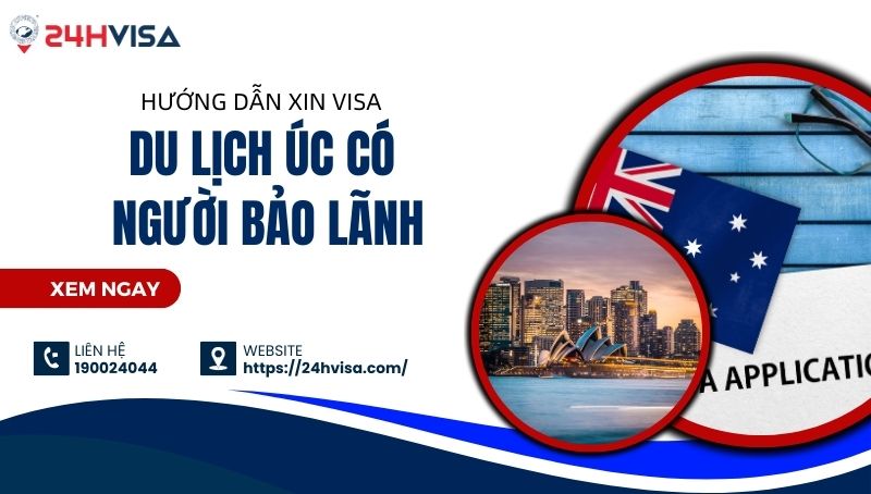 Điều kiện xin Visa du lịch Úc có người bảo lãnh