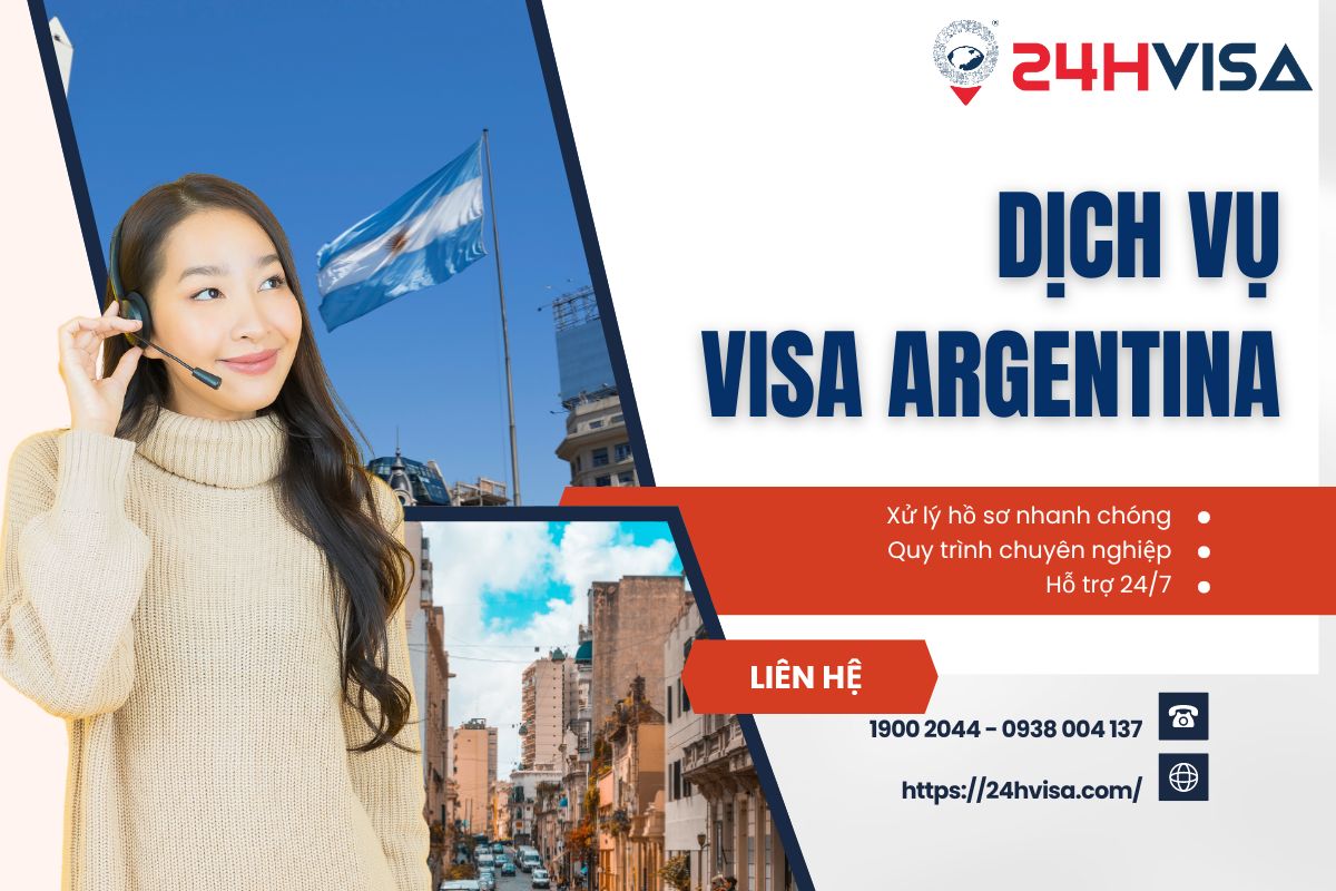 Dịch vụ làm Visa Argentina tại 24H Visa với nhiều ưu điểm nổi bật