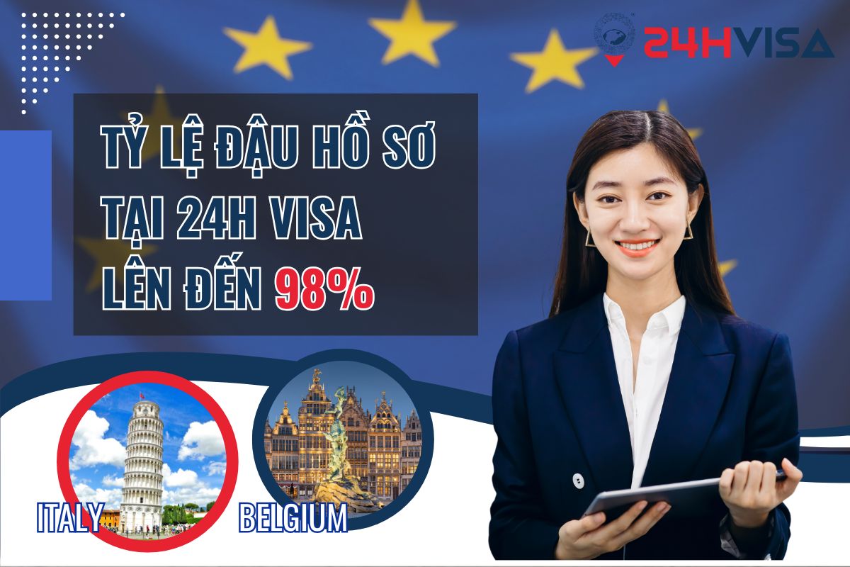 Tỷ lệ đậu hồ sơ cho 9 triệu khách hàng của 24H Visa lên đến 98%