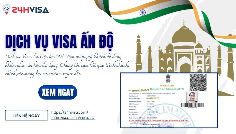 Dịch vụ làm Visa Ấn Độ uy tín vượt bậc