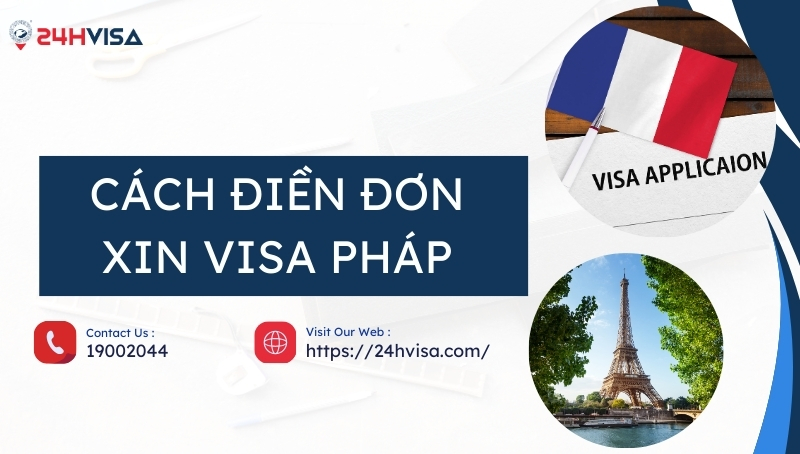 đơn xin Visa Pháp trực tuyến