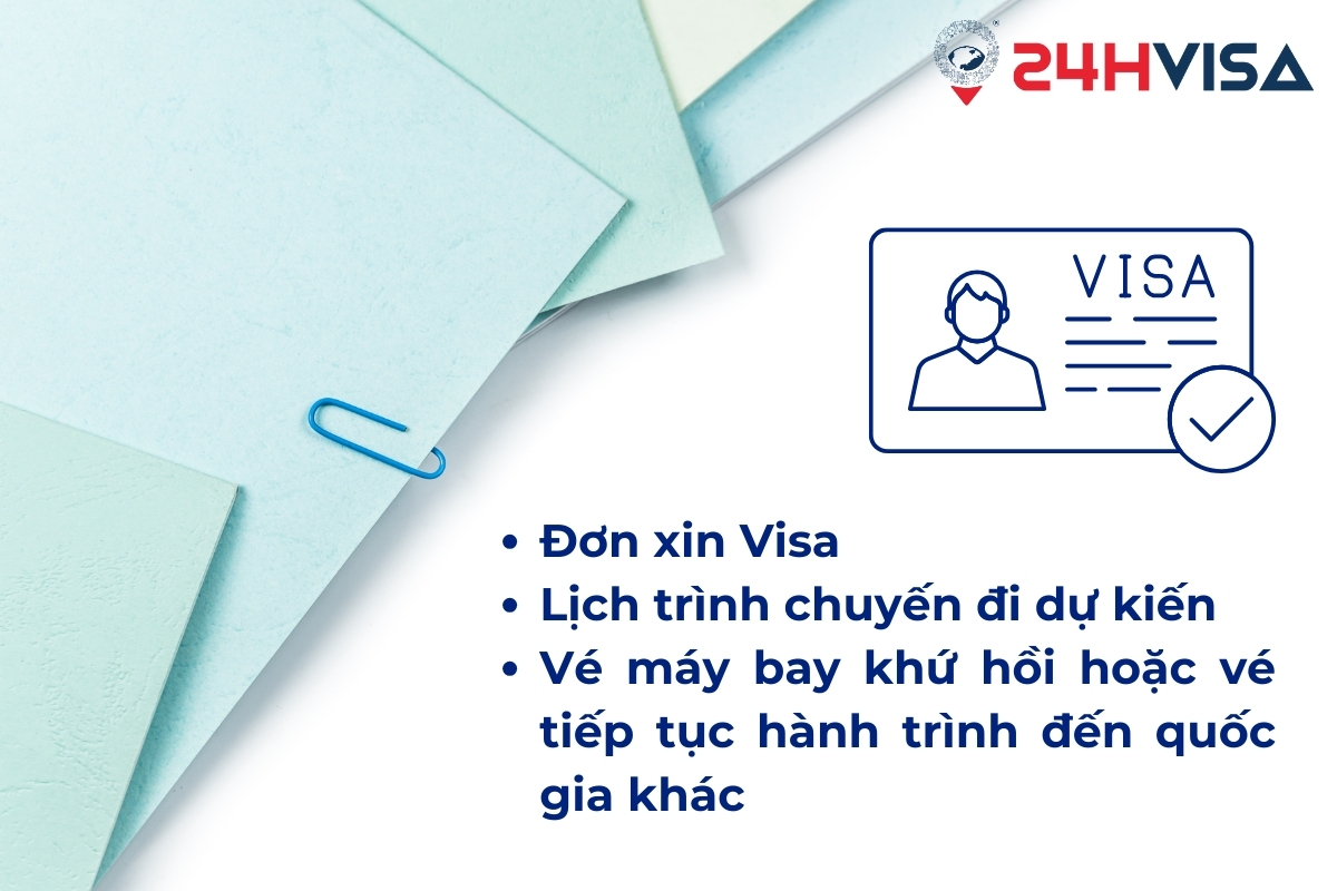 giấy tờ khi xin Visa quá cảnh Nhật Bản