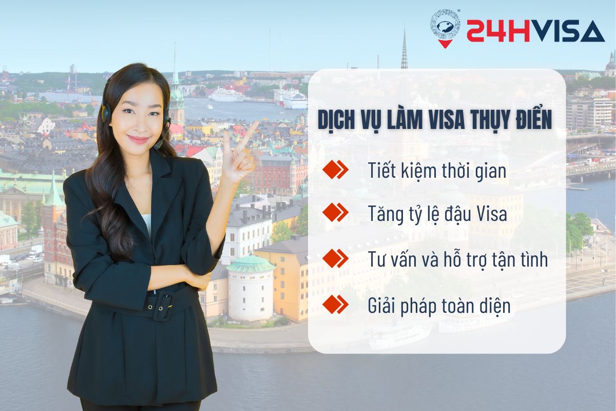 Dịch vụ làm Visa đi Thụy Điển mang lại giải pháp toàn diện cho khách hàng